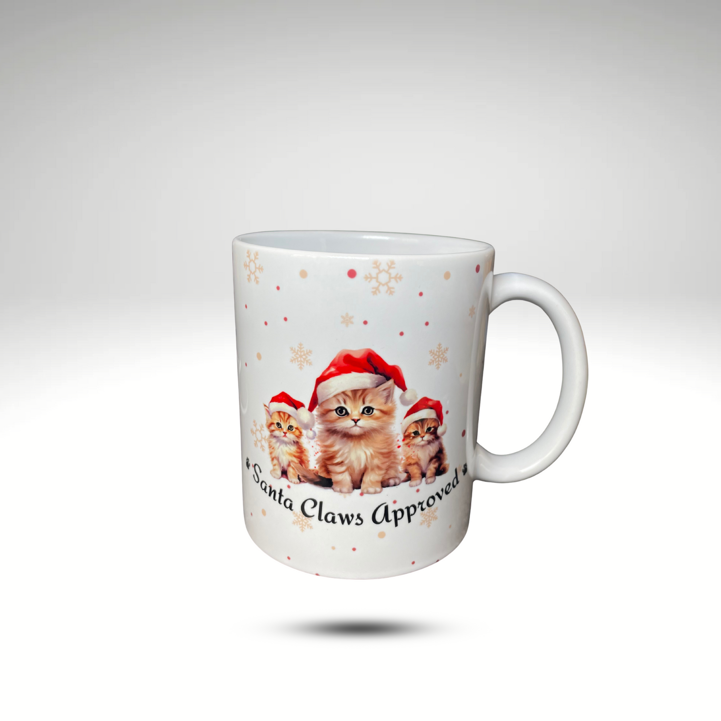 Santa Claws Approved Drinking Mug