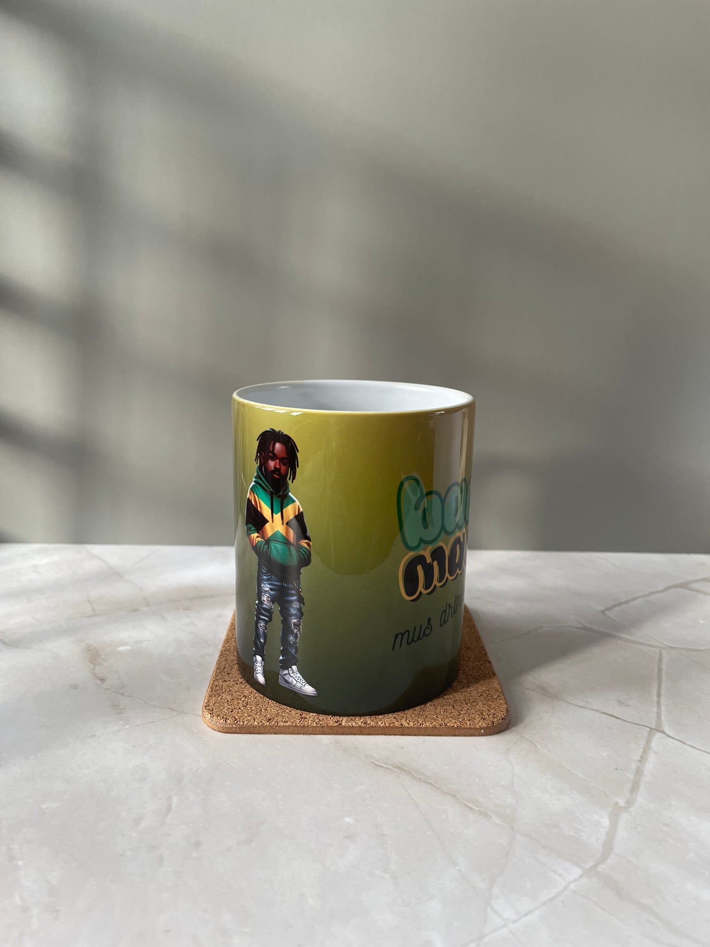 Bad Man Drinking Mug