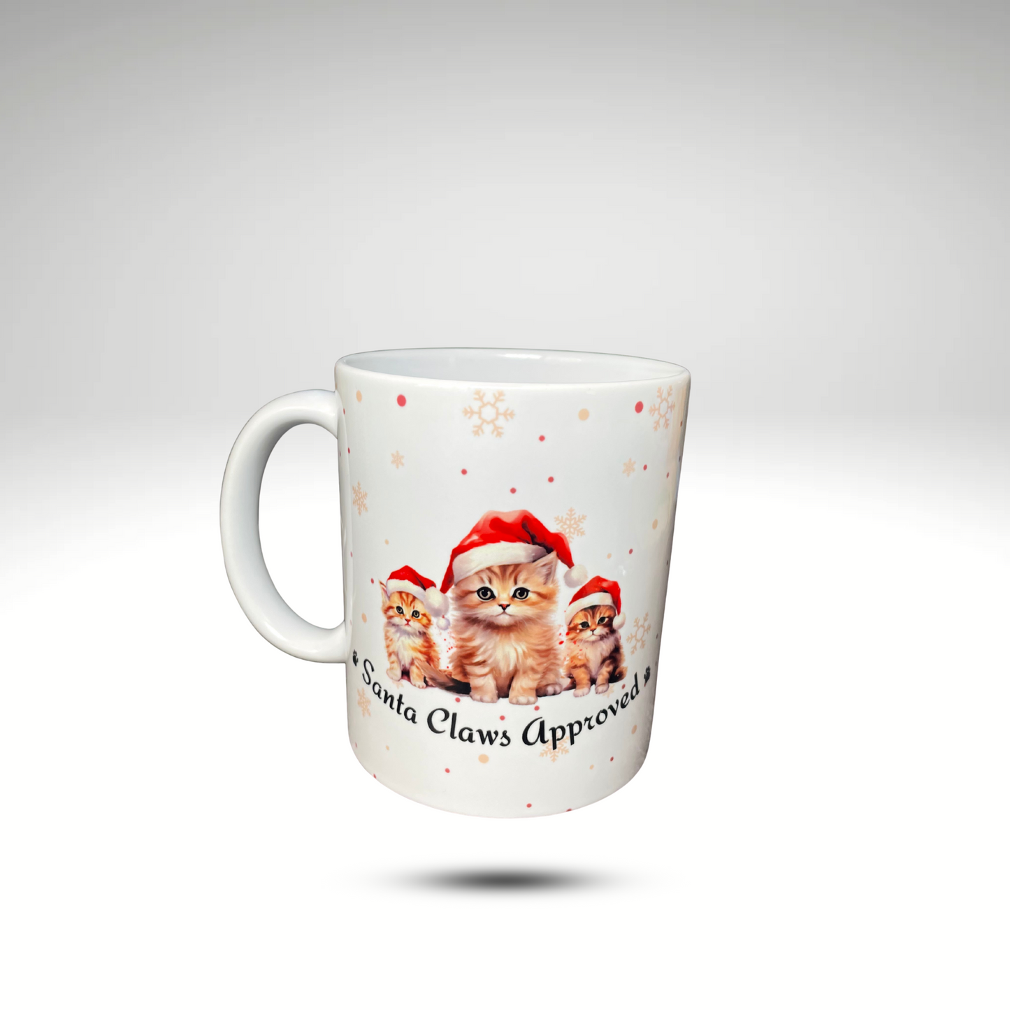 Santa Claws Approved Drinking Mug