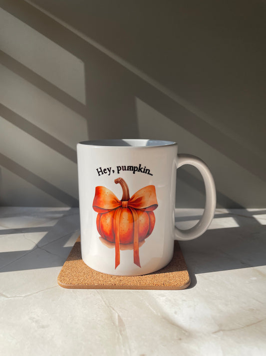 Hey Pumpkin Drinking Mug