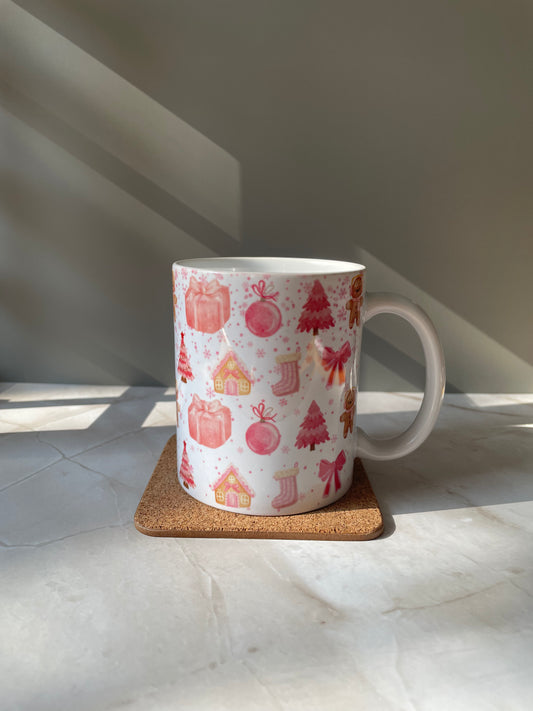 Cutsie Christmas Drinking Mug