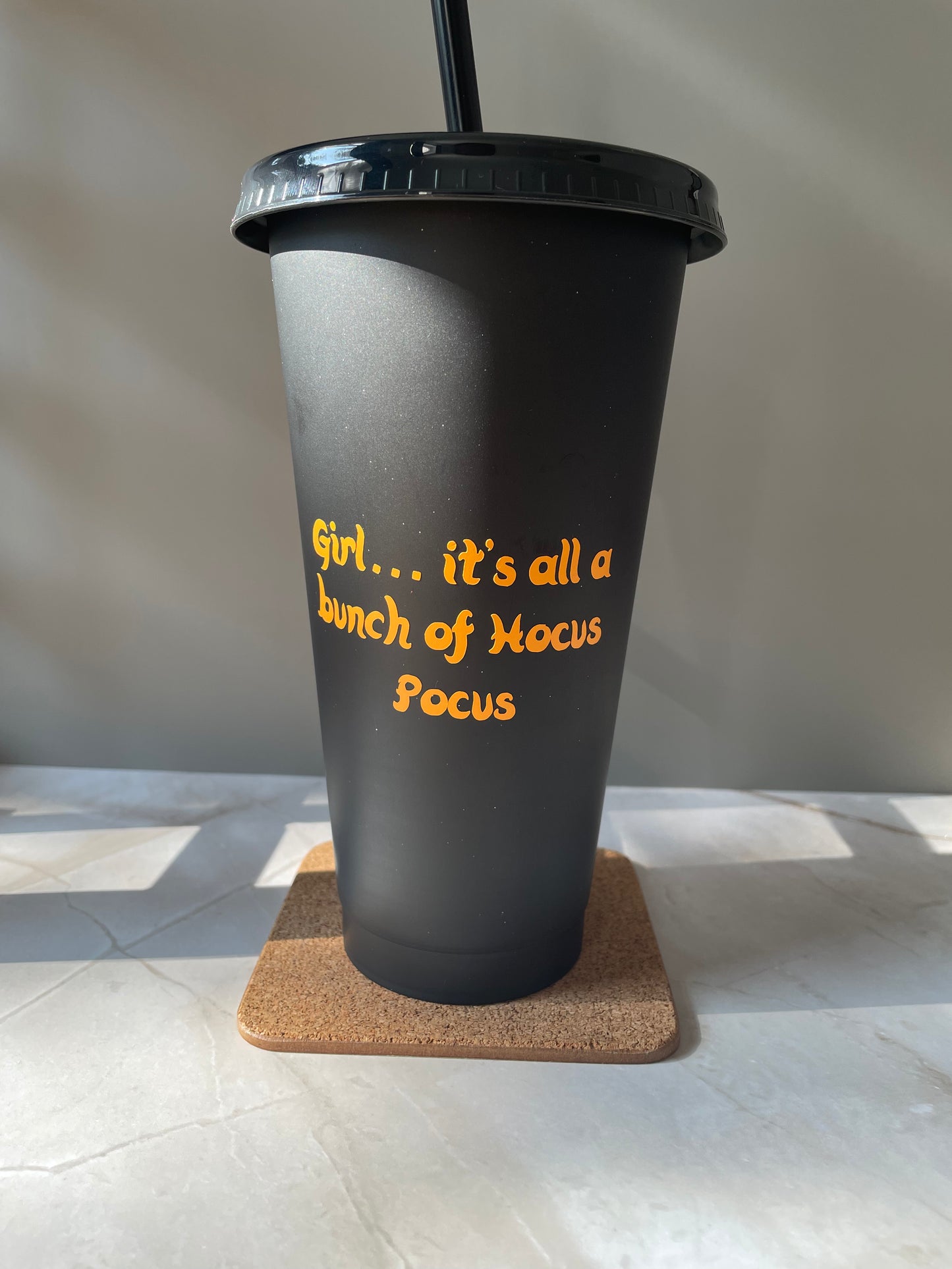 Hocus Pocus Cold Cup With Straw
