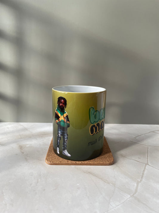 Bad Man Drinking Mug